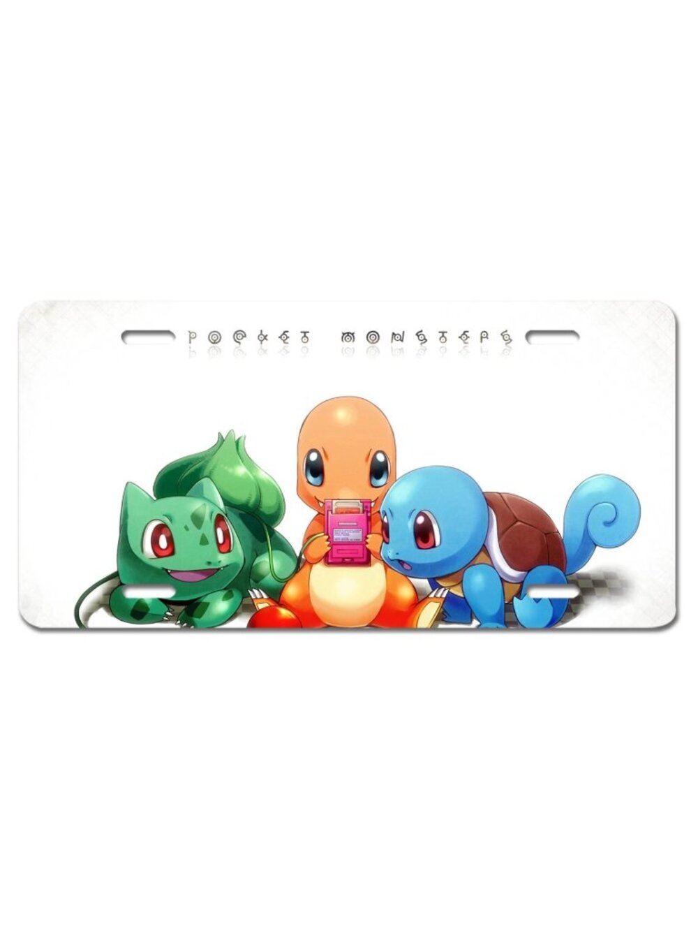 Pokemon Bulbasaur Inspired Art Anime Vehicle License Plate Car Auto Truck Gift
